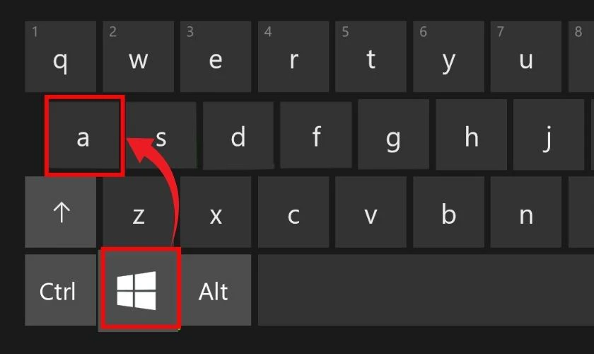 Cách kết nối Wifi cho laptop HP bằng Action Center