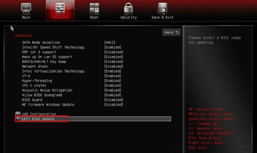 Cập nhật BIOS và chạy Windows Update