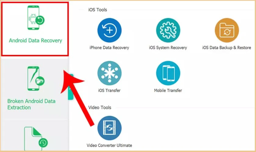 Cách khôi phục ảnh đã xóa bằng FonePaw Android Data Recovery