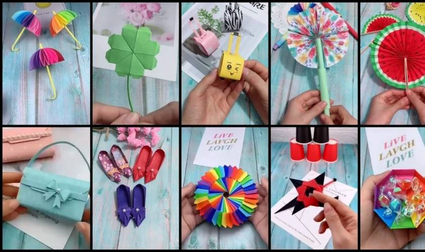 Làm đồ thủ công là cách kiếm tiền cho học sinh cấp 1
