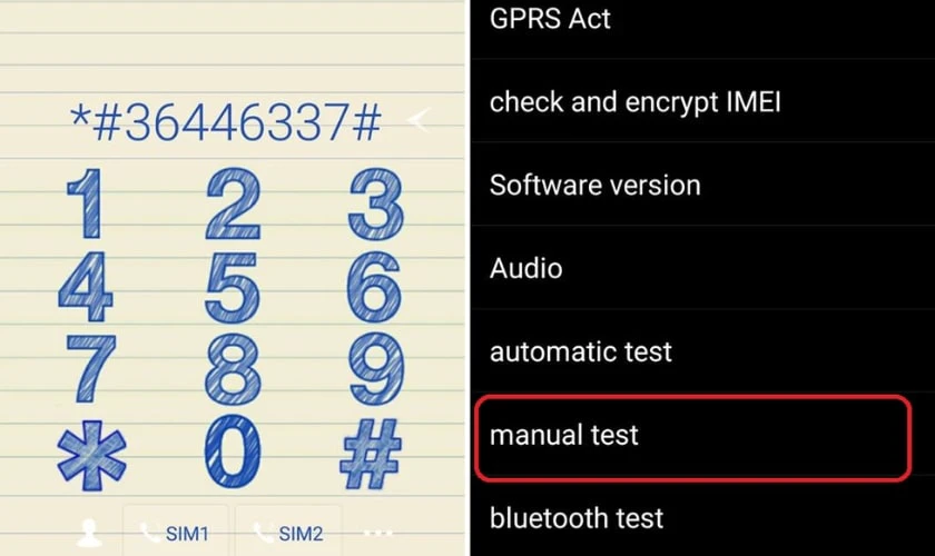 Kiểm tra điện thoại OPPO cũ bằng mã test