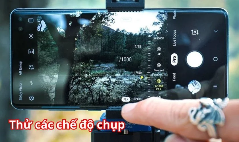 Test chức năng camera