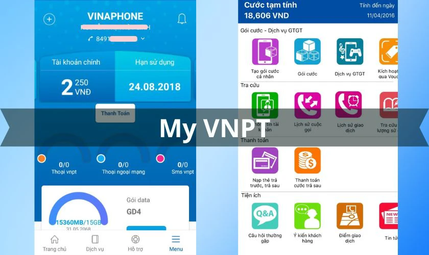 Cách kiểm tra dung lượng 4G trên iPhone VinaPhone