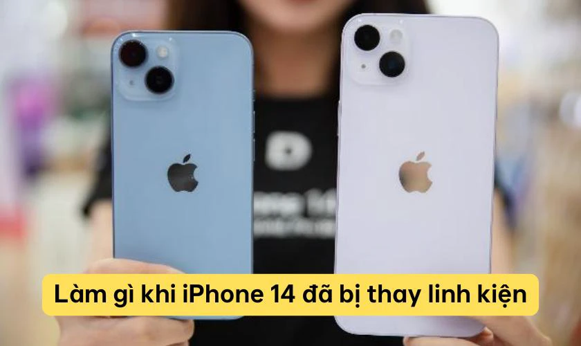 Làm gì nếu phát hiện iPhone 14 Pro Max đã bị thay linh kiện