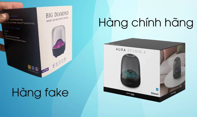 Cách kiểm tra loa Harman Kardon chính hãng dựa vào vỏ hộp