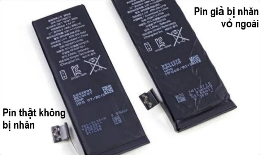 Cách kiểm tra nhận biết pin iPhone chính hãng đã thay pin chưa