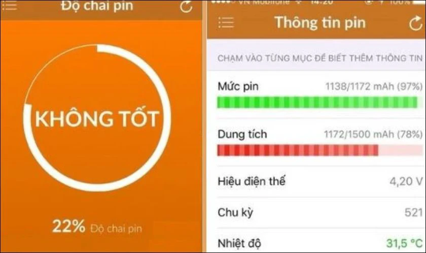 Cách kiểm tra pin iphone chính hãng bnawgf battery life