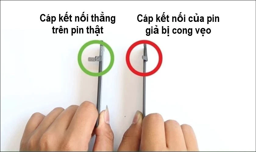 So sánh cáp kết nối giữa pin