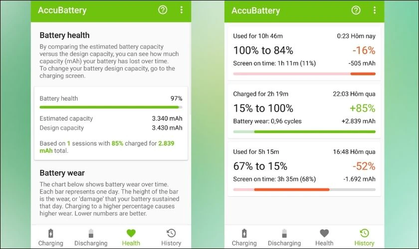 Cách kiểm tra pin Samsung bằng AccuBattery
