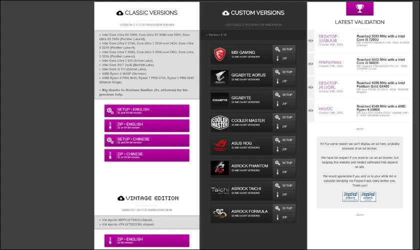Cách kiểm tra RAM Kingston chính hãng bằng CPU-Z
