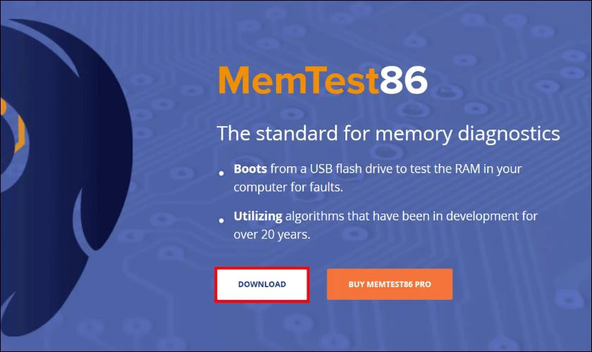 Cách kiểm tra RAM Kingston chính hãng bằng phần mềm MemTest86