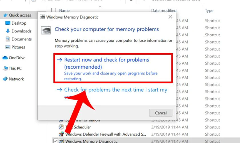 Cách kiểm tra RAM laptop có lỗi không bằng Windows Memory Diagnostic chi tiết