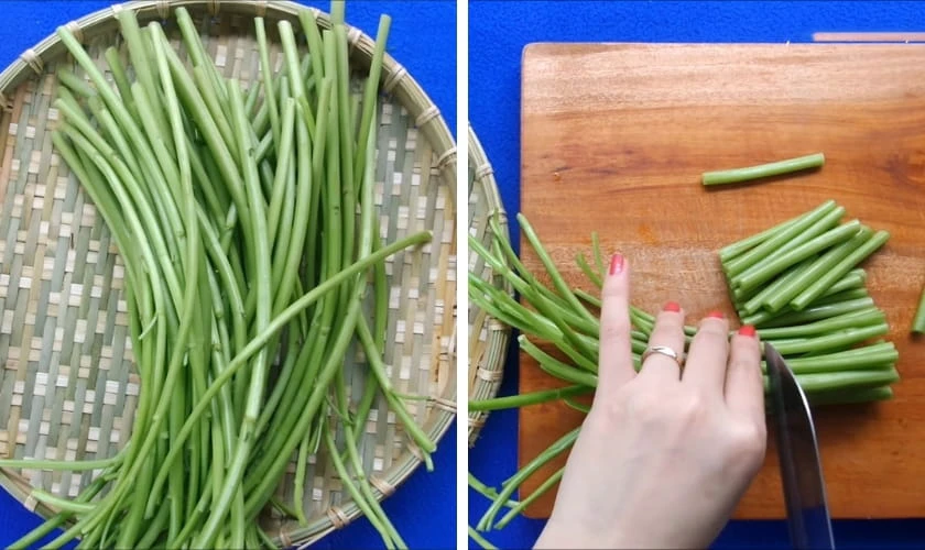 Rau muống chua ngọt