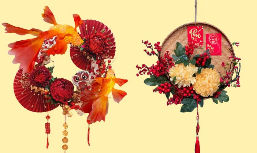 Mẫu cách làm mẹt trang trí  hay