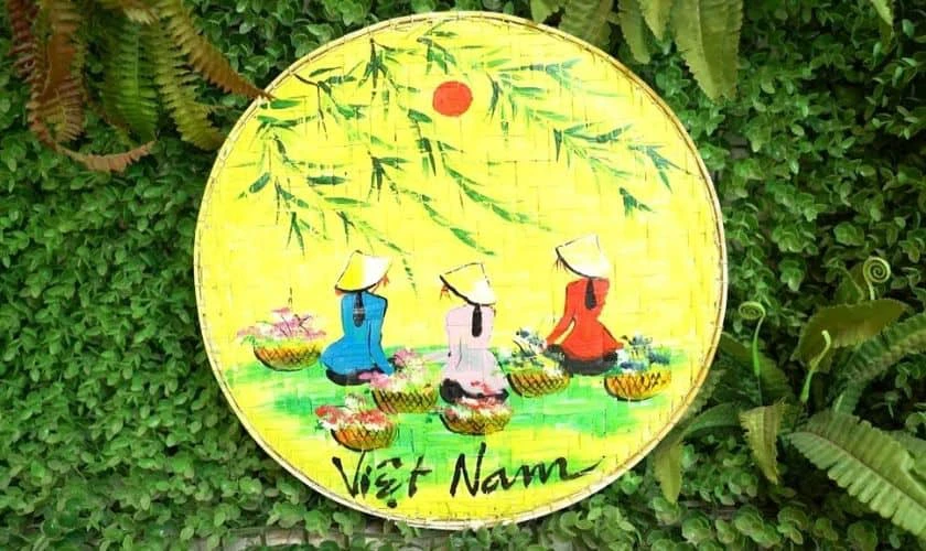 Cách làm mẹt trang trí Tết bằng cách vẽ tranh