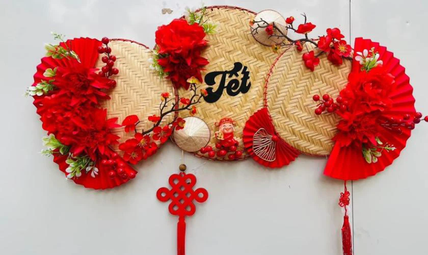 Mẹt trang trí kích thước lớn cho background Tết