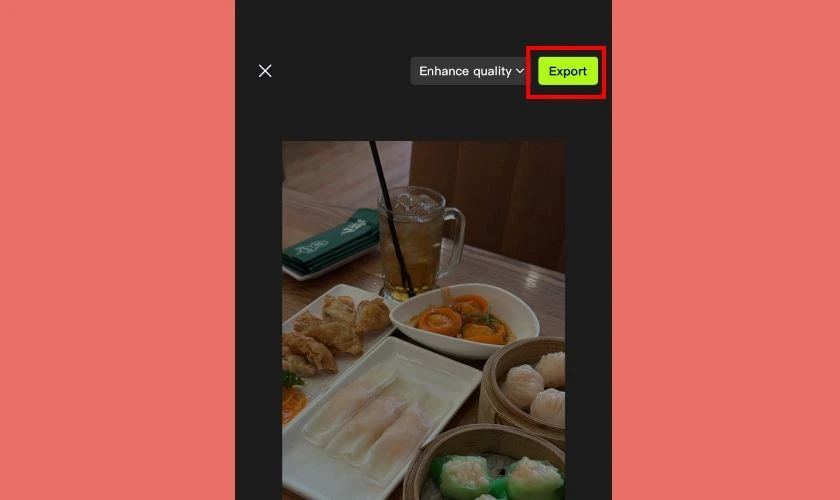 Lưu ảnh đã làm nét trên Xingtu