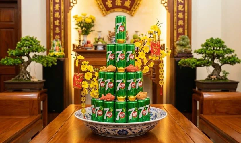 Mẫu tháp trang trí nhà cửa mùa Xuân