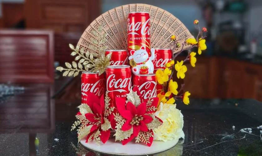 Làm tháp Coca chưng mùa Xuân 2026