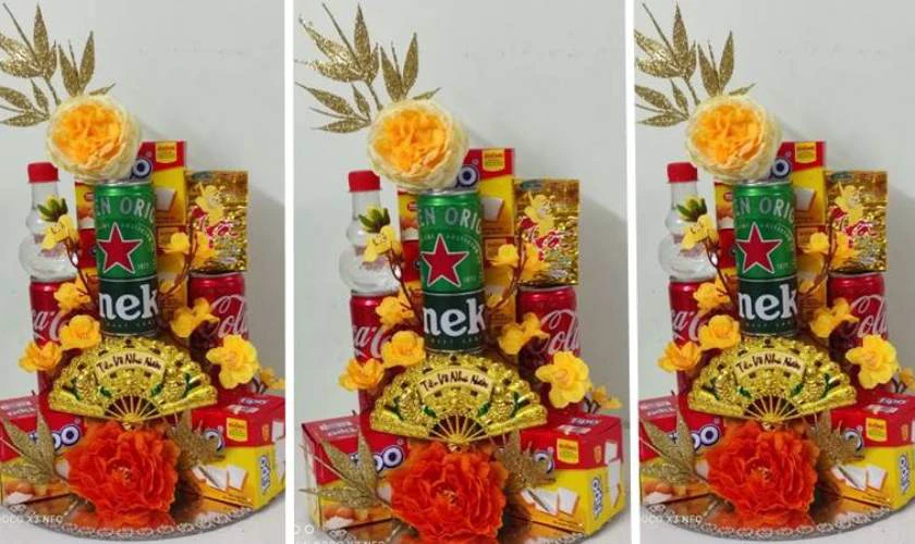 Làm tháp nước ngọt Mix vị đặc biệt