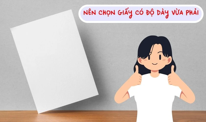 Lưu ý khi làm thiệp 20/11 bằng giấy A4