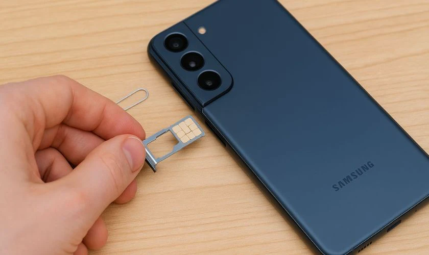 Cách lắp SIM Samsung cần chuẩn bị gì?