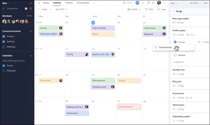 Trello sử dụng hệ thống thẻ (cards) và bảng (boards) trực quan