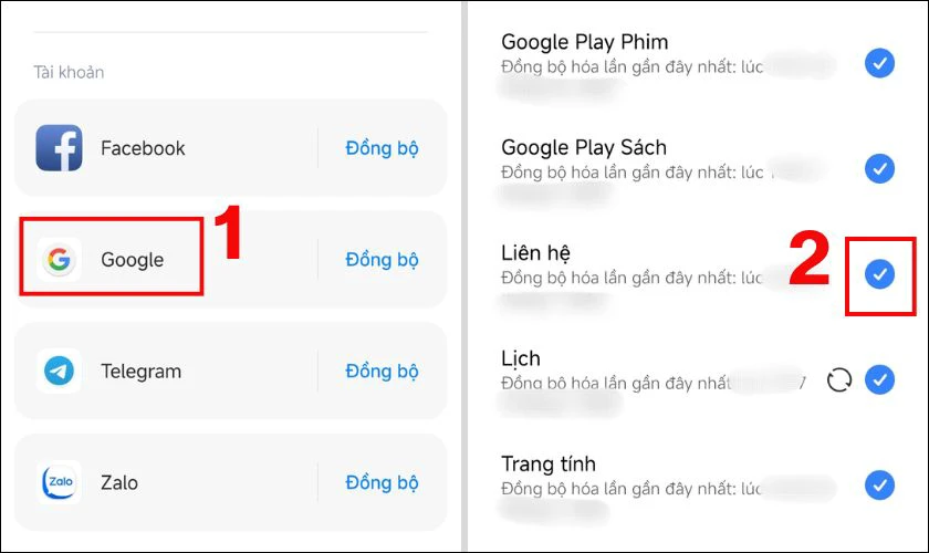 Lúc này, bạn ấn vào Google như hình bên dưới