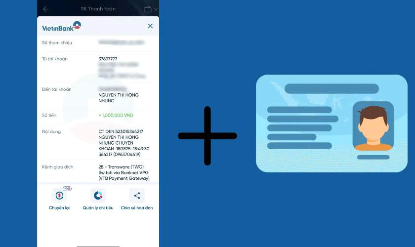 Cách lấy lại tiền khi chuyển nhầm tài khoản VietinBank khác ngân hàng