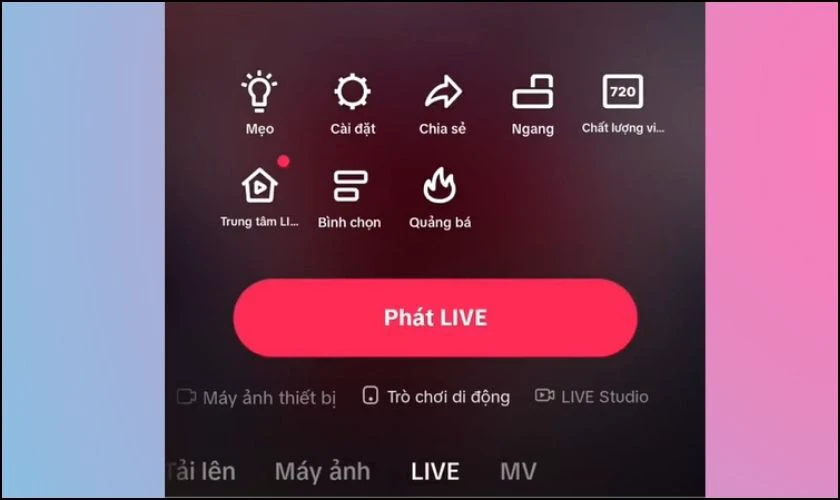 Có cách tắt mic khi live game trên TikTok không?