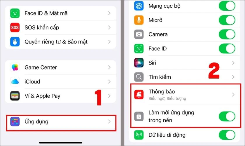 Kiểm tra quyền thông báo