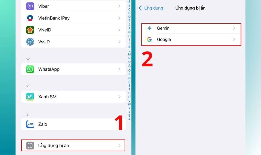Cách mở ứng dụng bị ẩn trên iOS 18.7 bằng Cài đặt