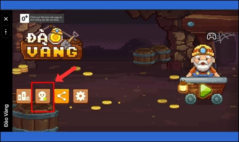 Bạn sẽ được đưa đến trang chính của tựa game đó trên Zalo