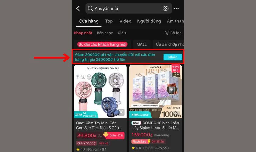 Cách mua hàng trên TikTok được giảm giá nhiều nhất