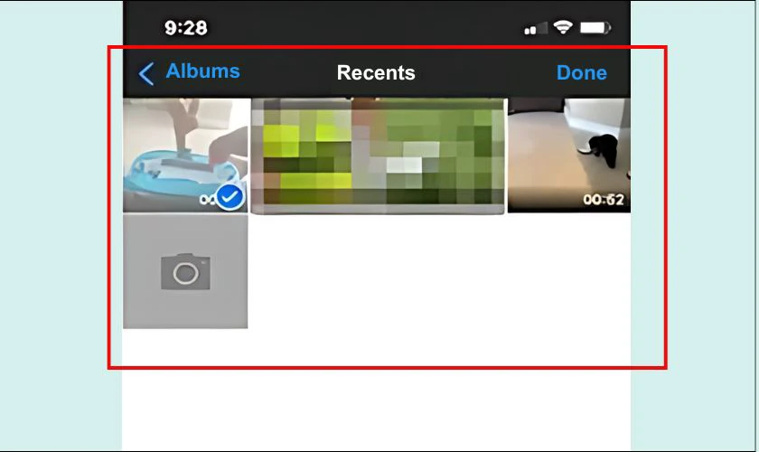 Nén video trên điện thoại bằng Video Compress bước 2