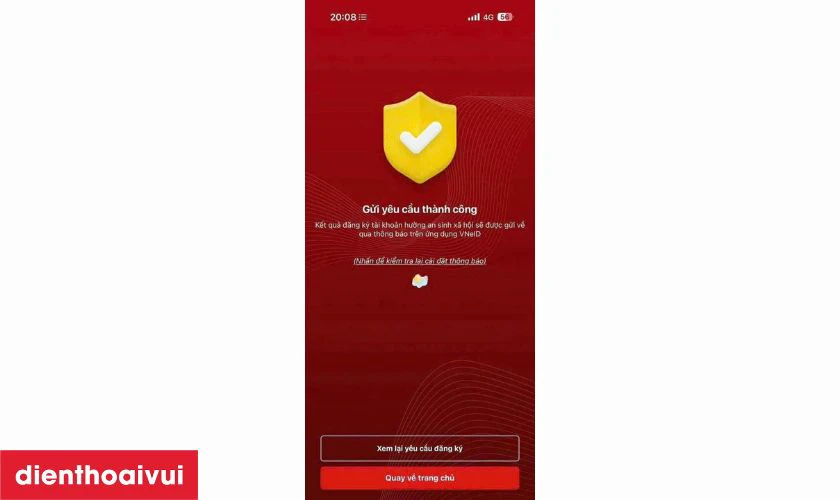 Cách nhận 100K 2/9 trên VNeID tài khoản An sinh Xã hội - Bước 6, 7