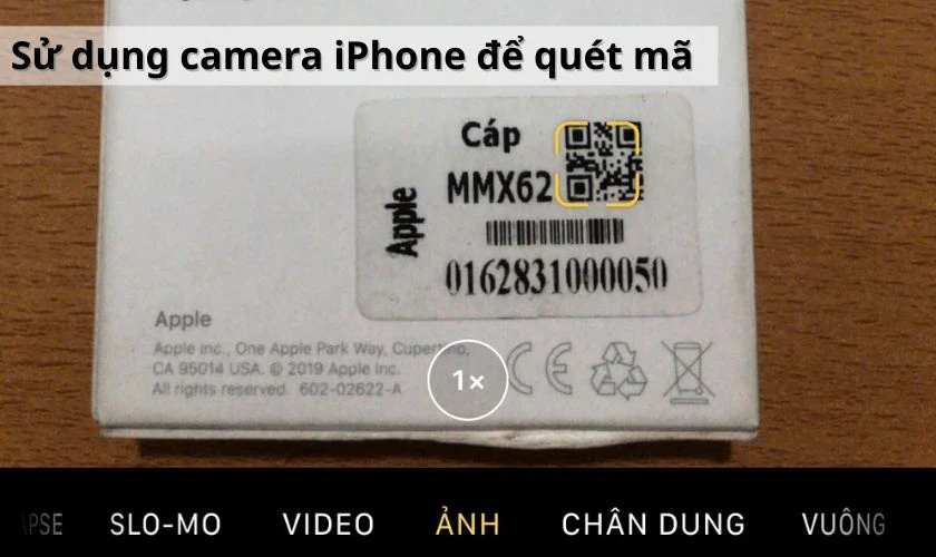 Dùng app kiểm tra serial