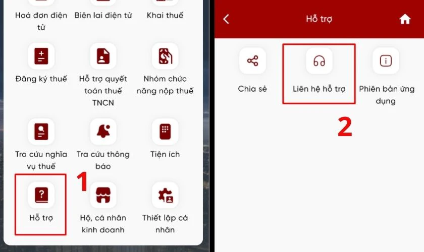 Liên hệ cơ quan thuế hoặc ngân hàng để xác nhận giao dịch và yêu cầu cấp lại biên lai nếu cần