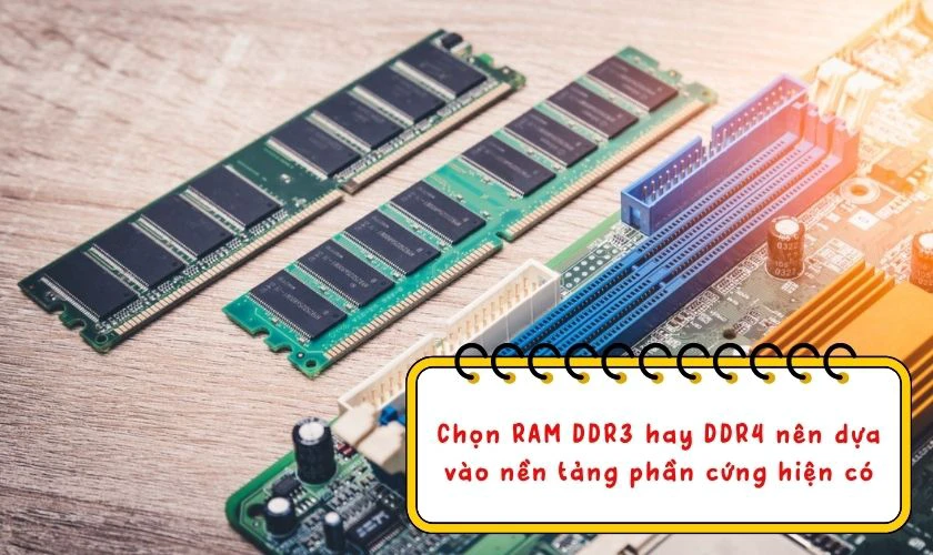 Nên chọn RAM DDR3 hay DDR4 cho máy tính