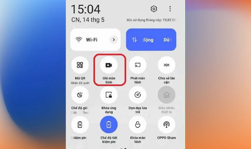 Cách quay màn hình OPPO có tiếng, có âm thanh