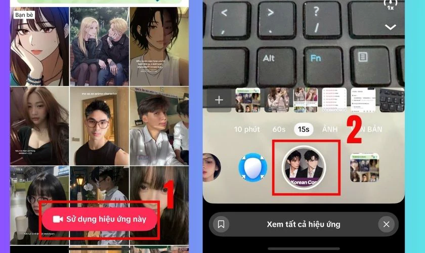 Cách quay TikTok theo trend biến hình