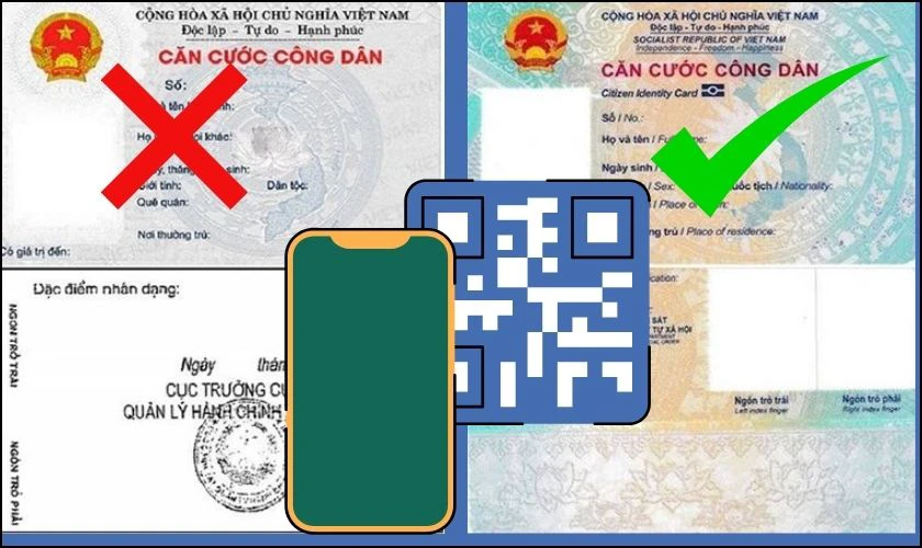 Có thể quét mã QR CCCD cũ trên VNeID được không?