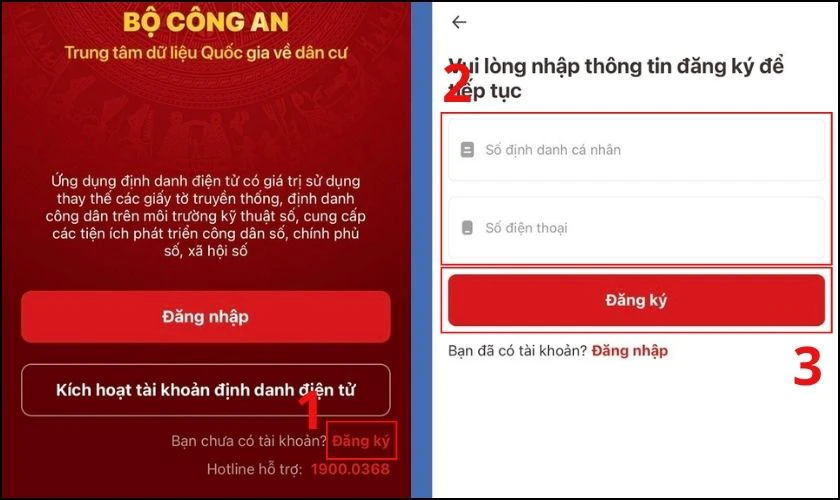 Mở ứng dụng bằng cách chạm vào biểu tượng ứng dụng