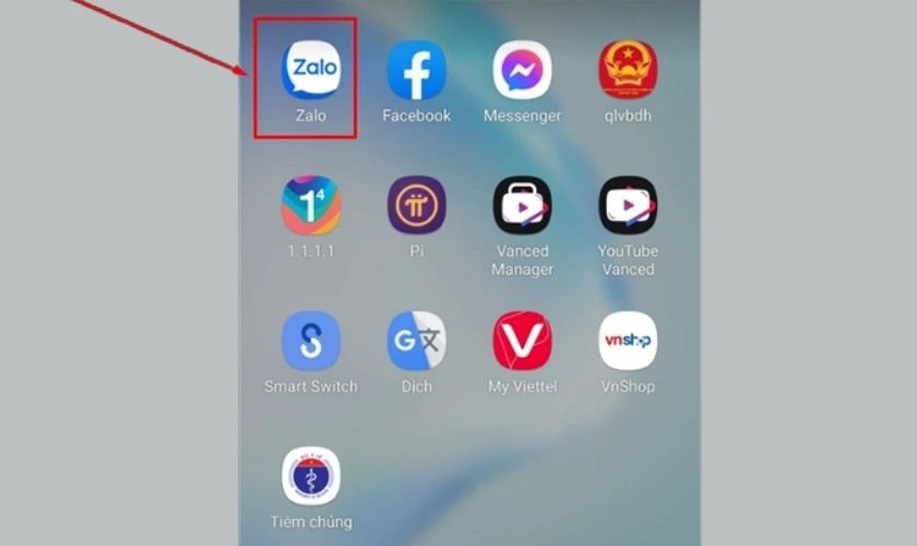 Cách quét mã QR Zalo trên OPPO