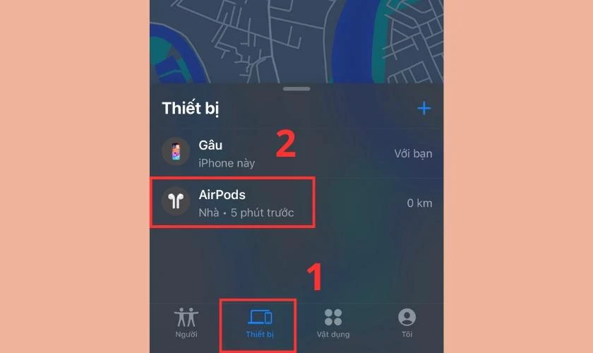 Cách tìm lại AirPod bị thất lạc sau khi reset