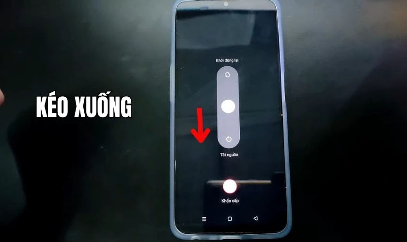 Tắt nguồn điện thoại OPPO