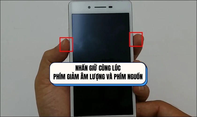 Cách Reset lại điện thoại OPPO bằng phím cứng