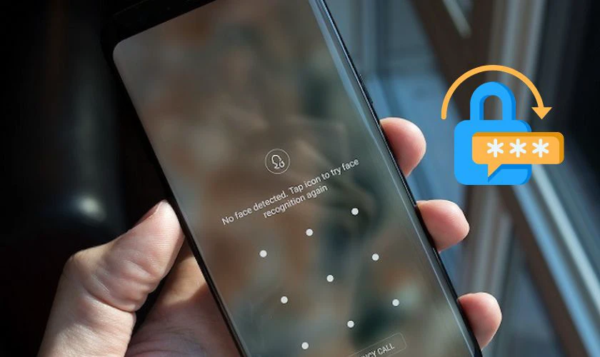 Quên mật khẩu mở khóa