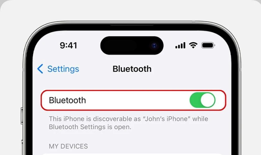 Kiểm tra tính năng Bluetooth trên điện thoại