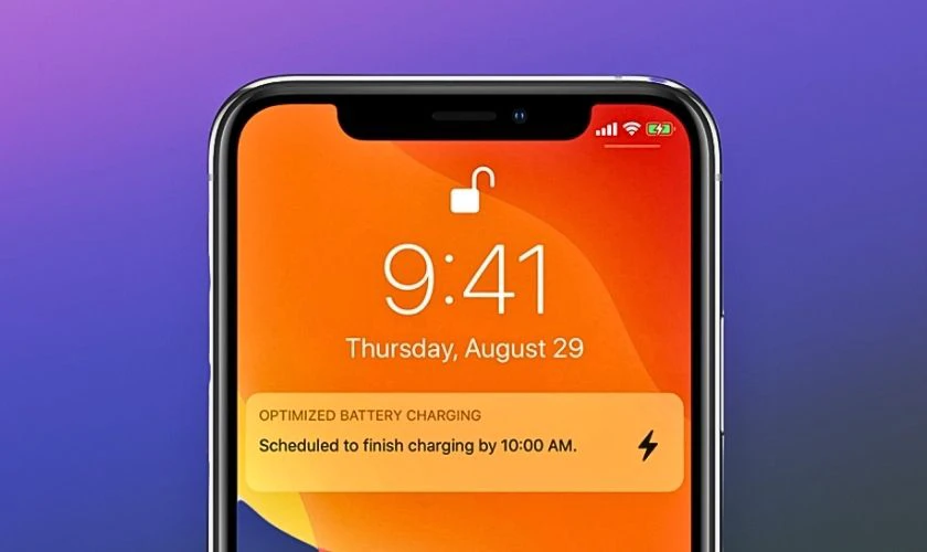 Cách sạc pin iPhone đúng cách khi mới mua là tối ưu hóa sạc pin iPhone từ iOS 13 trở lên